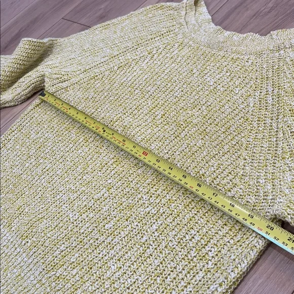 Free People Electric City Cotton Linen Blend Pullover Sweater - Picture 5 of 8